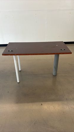 Office Desk with Cable Management Holes