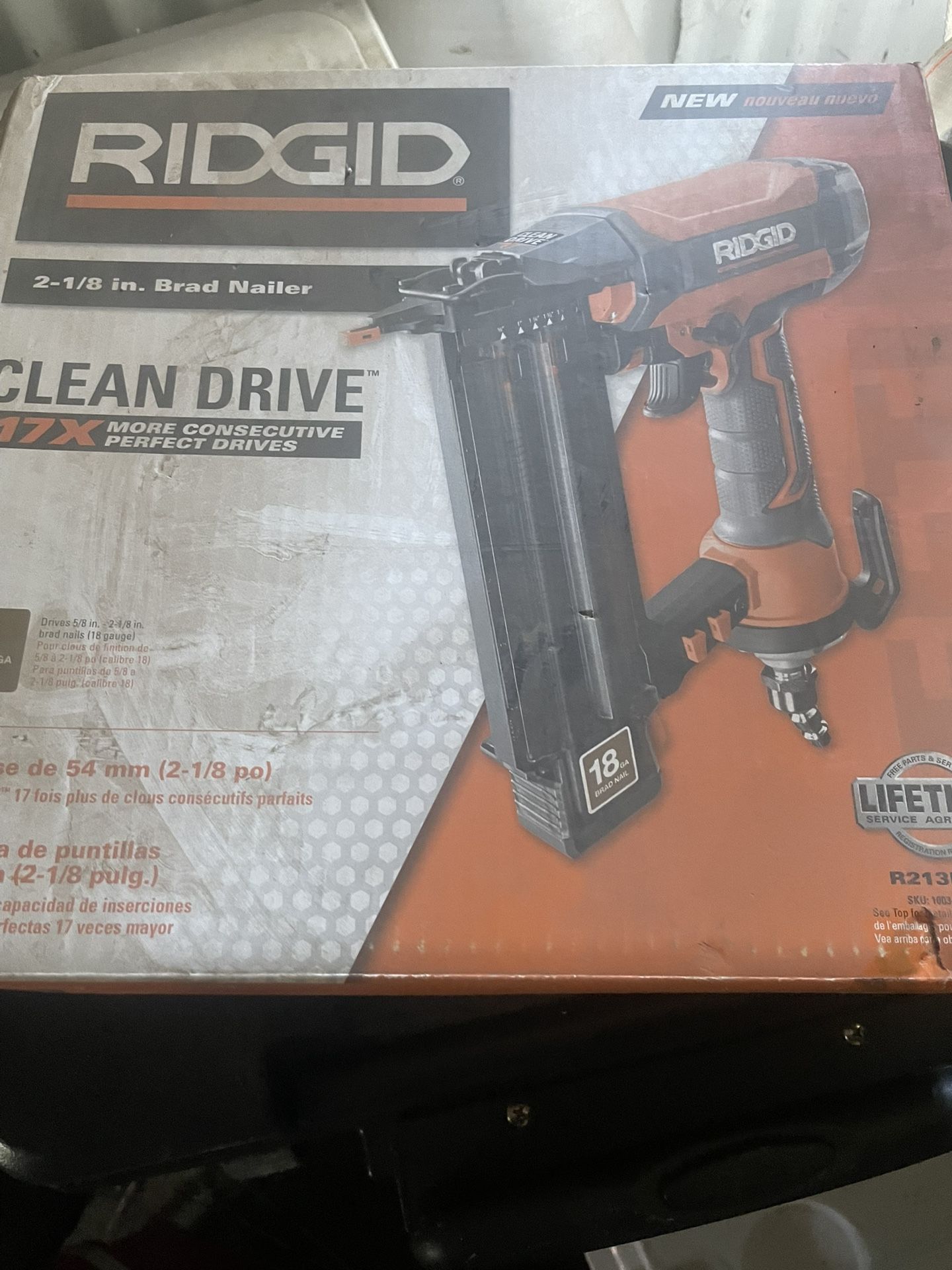 Ridgid Nailer Gun