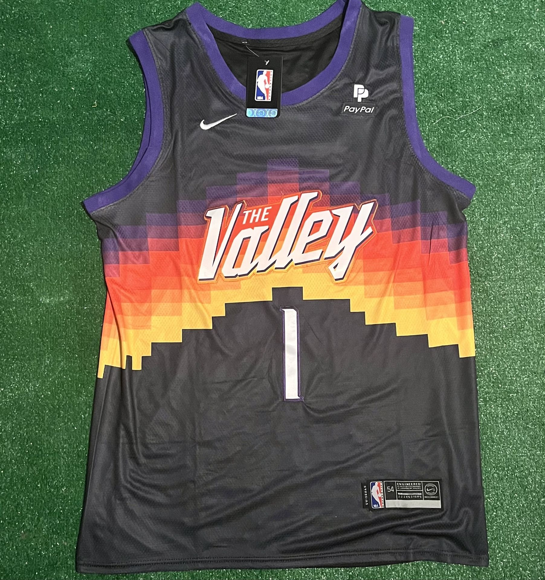 Suns Valley Jersey Booker Nba Chris Paul Jersey Valley Basketball