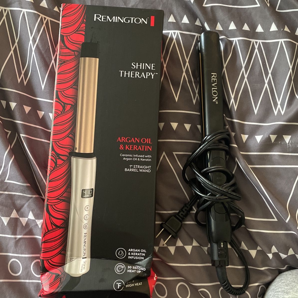 Hair Straightener, And Curler 