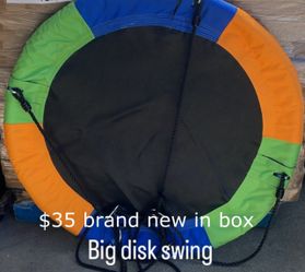 Outdoors Saucer Swing 