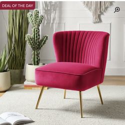 Hot Pink Accent Chair 