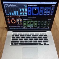 MacBook Pro  (Pro Tools•Logic Pro X•Ableton Live•Waves•Autotune•Final Cut Pro•Microsoft Office•GarageBand•Virtual DJ•Adobe•And Many More!) 