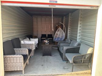 In-stock patio furniture (we finance with zero interest and deliver)