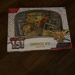 Pokemon Zapdos Ex Collection 151