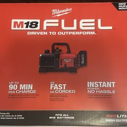 M18 18V Lithium-Ion Cordless 5 CFM Vacuum Pump Kit