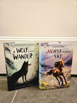 Books, Rosanne Parry "A Wolf Called Wander"