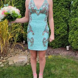 Primavera Couture #3301, Homecoming dress/short dress, Size 0 (altered)