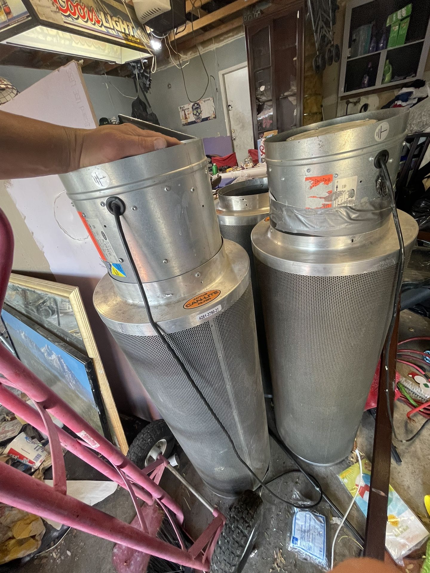Charcoal Filters With Can-lite Canfan Max