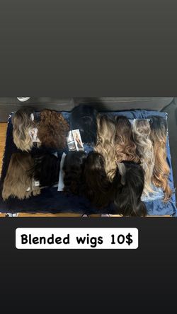 Blended wigs