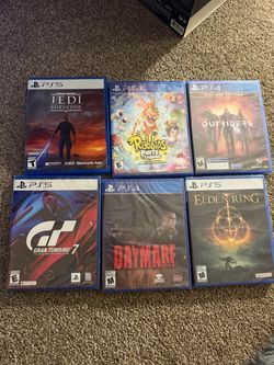 PlayStation Games all sealed except for Star wars ! Take all for $100