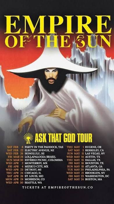 2 Empire Of The Sun Tickets general admission