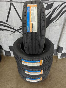 245/60r18 "Brand New" Ceat Securedrive SUV A/S All Season Tires (80,000 mile warranty)