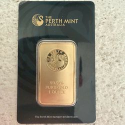 Perth Mint Australia 99.99% Fine Gold 24k 1OZ