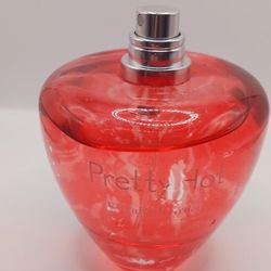 ELIZABETH ARDEN PRETTY HOT - 3.4 OZ/100 ML EDP SPRAY - NO CAP/ROUGH BOTTLE