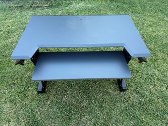 40-Inch Sit-Stand Adjustable Desktop Workstation
