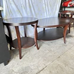 Coffee Table with End Tables 