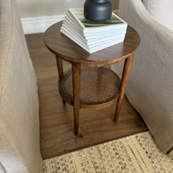Threshold Cane Accent Table