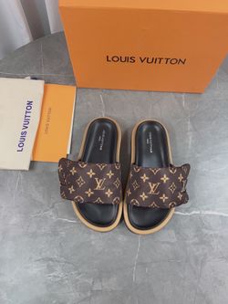 LV Women’s Slides With Box 2026 New