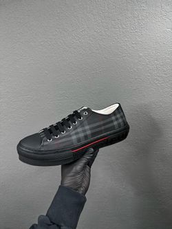 Black Burberry Shoes Size 11 With Box & DustBag-Never Used
