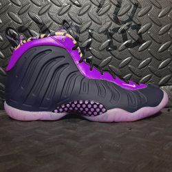 Nike Little Posite 1 GS "Cave Purple" DQ6210-500 size 5.5y