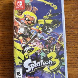 Splatoon 3 - Nintendo Switch NEW!!!!