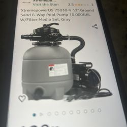 Pump For Above Found Pool