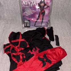 Women’s Ninja Adult Small Halloween Costume 