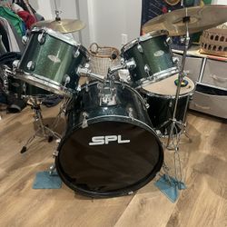 SPL Full Drum Set – Needs a Few Pieces – Great Starter Kit!