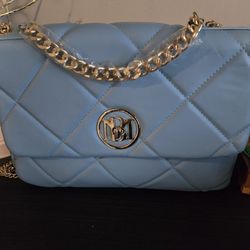 Bailey Mishika Quilted Blue Bag Nwt Retail $ 139