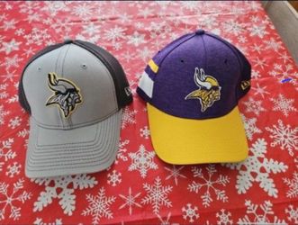 2 Vikings Flex Fit Hats