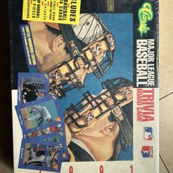 1991 Classic Major League Baseball Trivia Board Game