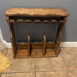 WOODEN WINE RACK