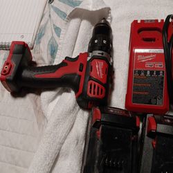 Milwaukee Impact And Hammer Drill 