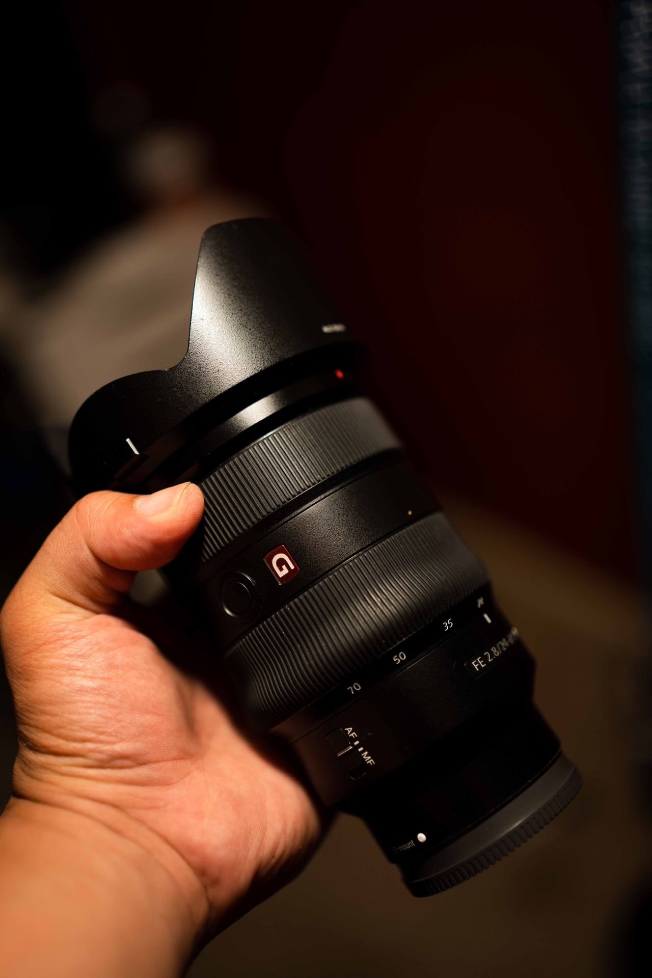 Sony 24-70mm F2.8 GM lens