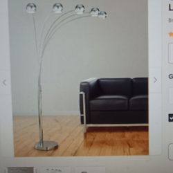 Floor Lamp, Led,  85"H, New, No Box