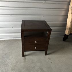 Solid Wood Night Stand 
