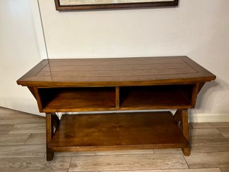 Solid wood Entertainment Center