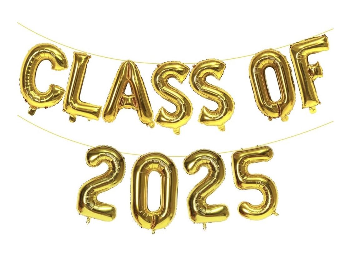 Class of 2025 balloons