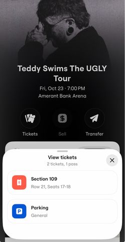 Teddy Swims Live in October in Sunrise!