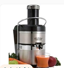 Power Juicer Deluxe - Black and Chrome