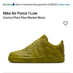 Nike Air Force 1 Low Cactus Plant Flea Market Moss