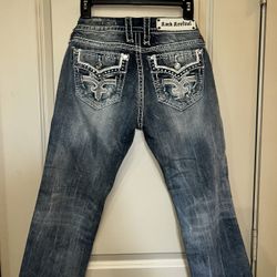 Rock Revival Capri Jeans Size 28