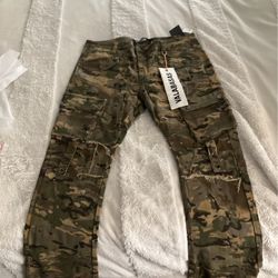 Valabasas Camo stacked Pants Size 36