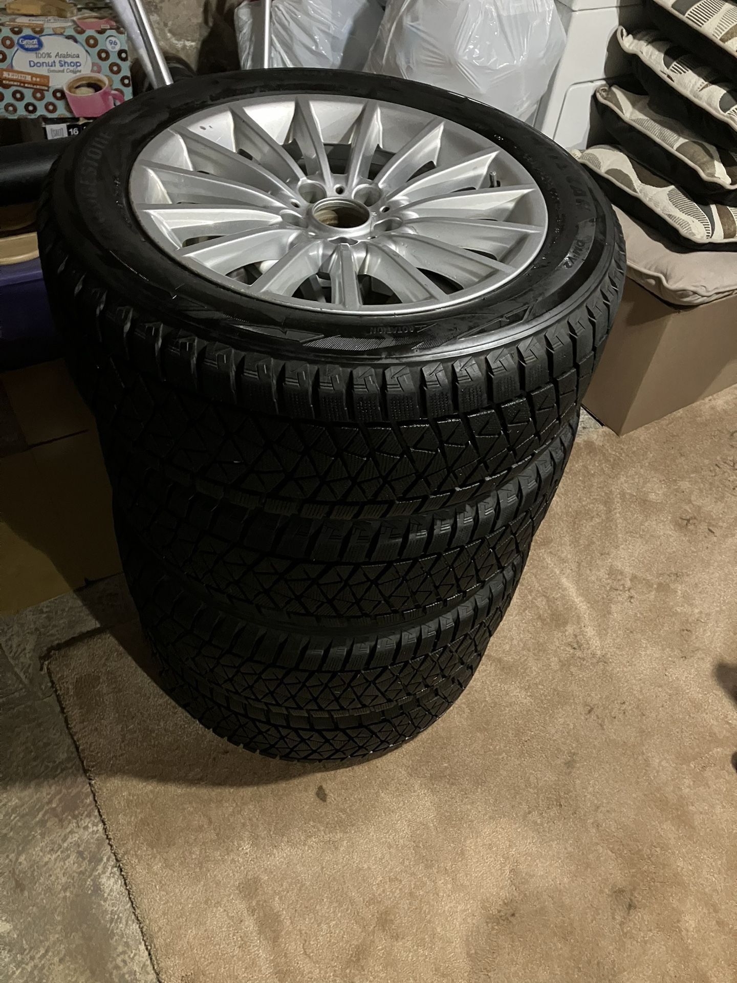235/55r18 Rims And Snow Tires π