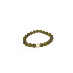 Natural Green Jade Gemstone Bracelet 