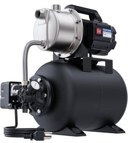 Shallow Well Jet Pump 1.6 HP Automatic Water Booster Pump with 5 Gallon Pressure Tank 1320 GPH