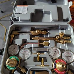 Oxygen And Acetylene Tanks And Equipment