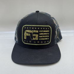Flo Grow Meshback Snapback Mens Cap Hat Camouflage   