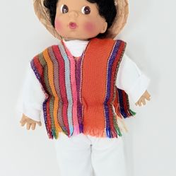 Vintage Mexican/Latino Boy Gum Drop Doll